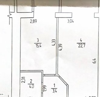 1-x квартира, Генерала Гандзюка, 17